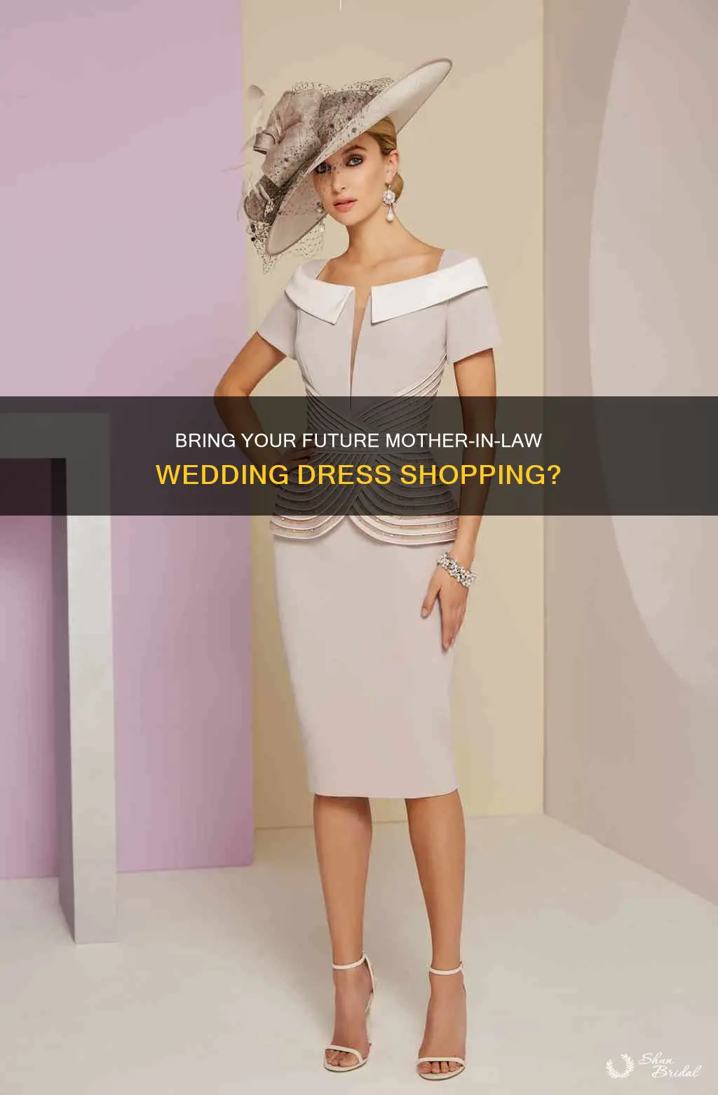 should I bring my future in law wedding dress shopping