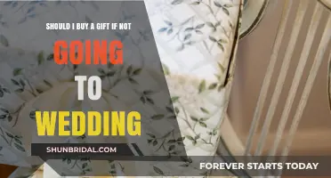 Should You Buy a Wedding Gift if You're Not Attending?