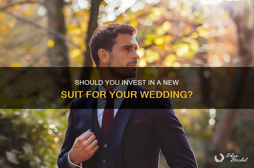 should I buy a new suit for wedding