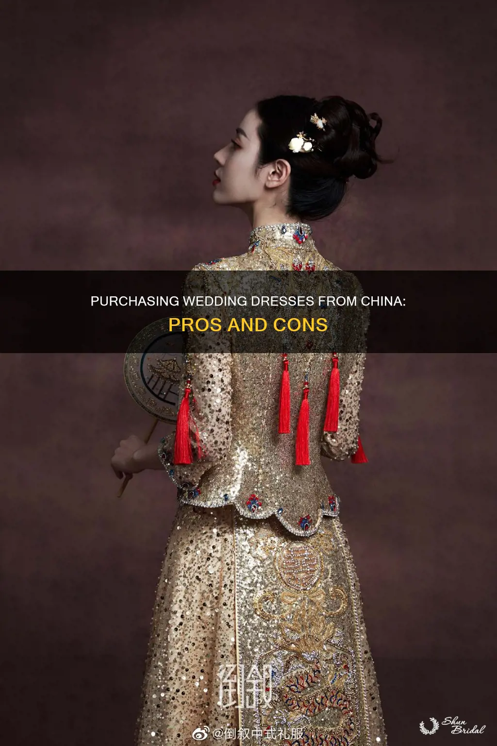 should I buy a wedding dress from china