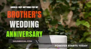 Thoughtful Anniversary Gift Ideas for Your Brother's Wedding Celebration