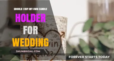 Should You Buy a Personalized Candle Holder for Your Wedding?