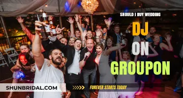 Should You Buy a Wedding DJ on Groupon? Pros, Cons, and Tips