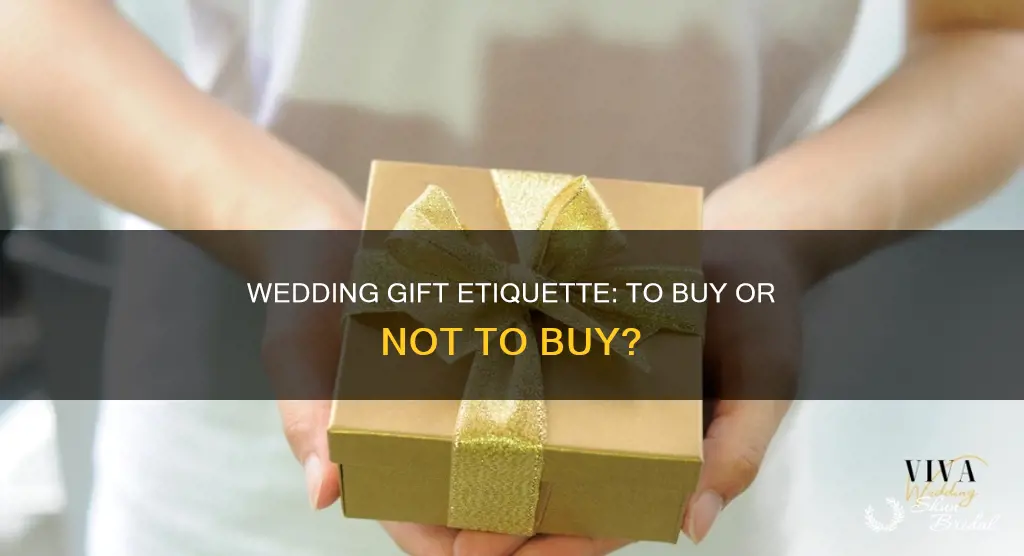 should I buy wedding gift if not invited to wedding