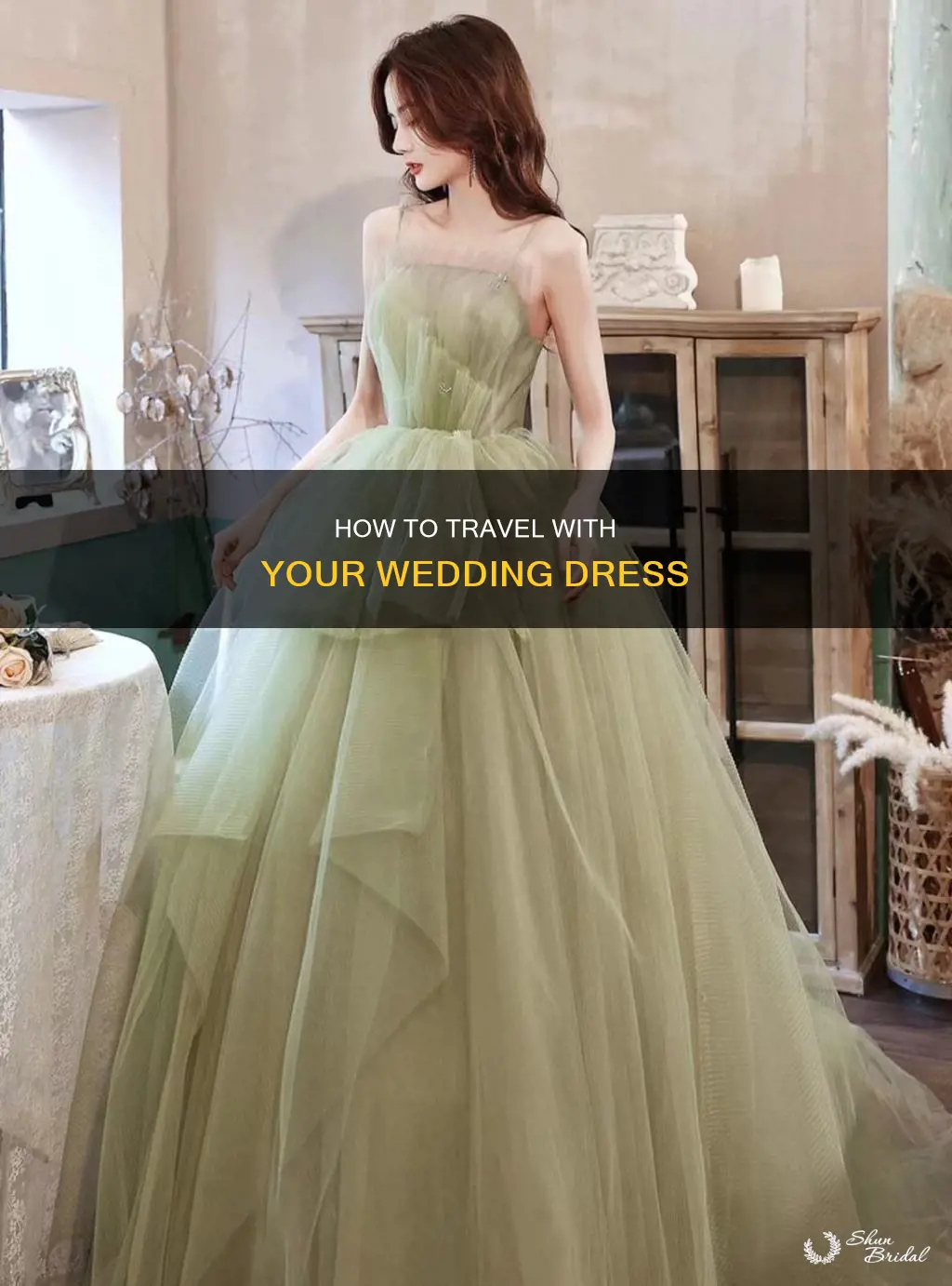should I carry my wedding dress on a plane