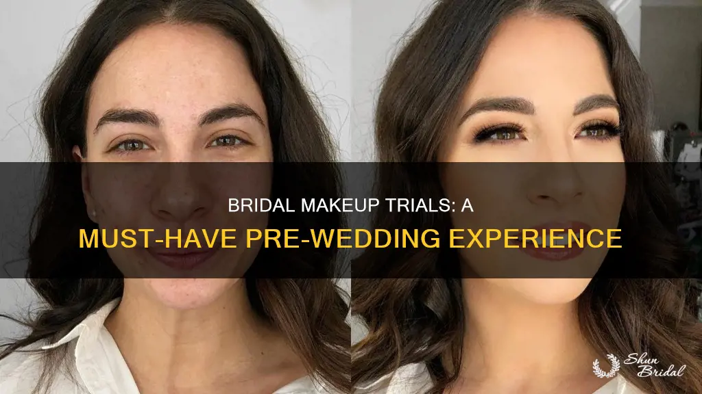 should I do a bridal trial wedding make up