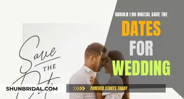 Digital Save the Dates: Pros and Cons for Your Wedding