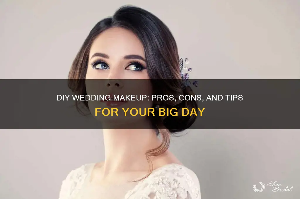 should I do my own makeup for my wedding day