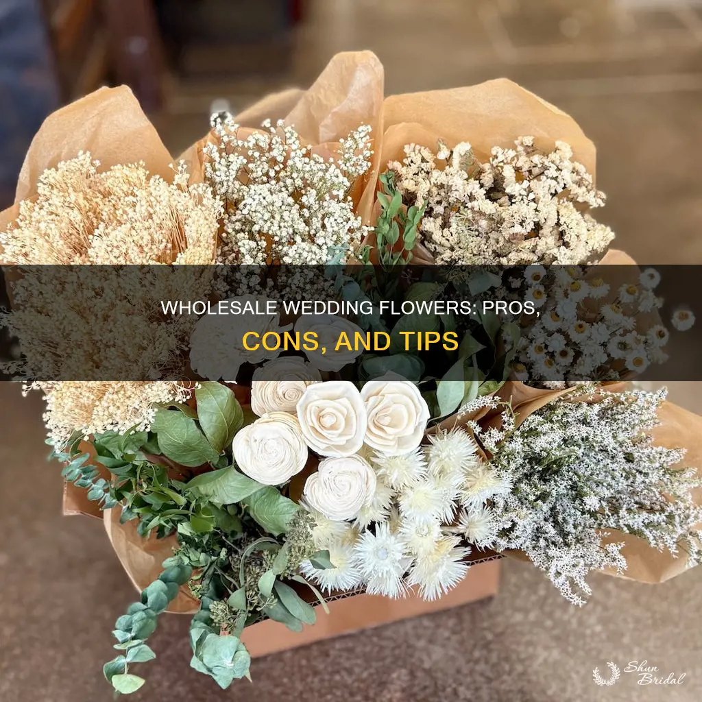 should I do wholesale flowers for wedding