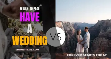 Elope or Wedding: How to Decide on Your Big Day