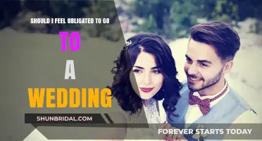 Should You Feel Obligated to Attend a Wedding?