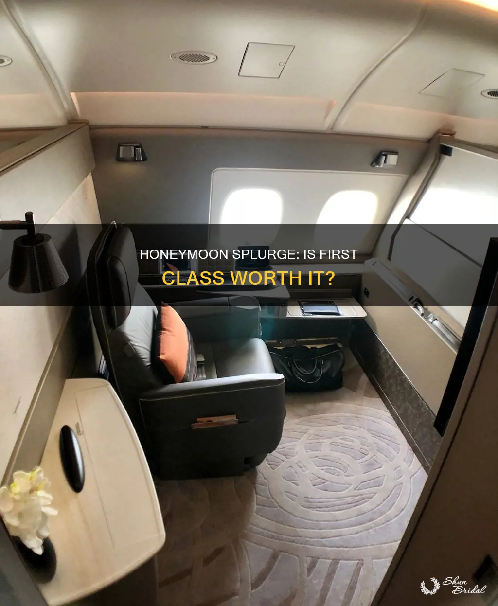 should I fly first class for honeymoon