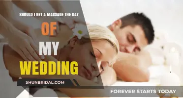 Wedding Day Massage: Relaxation or Risk? Expert Advice for Brides