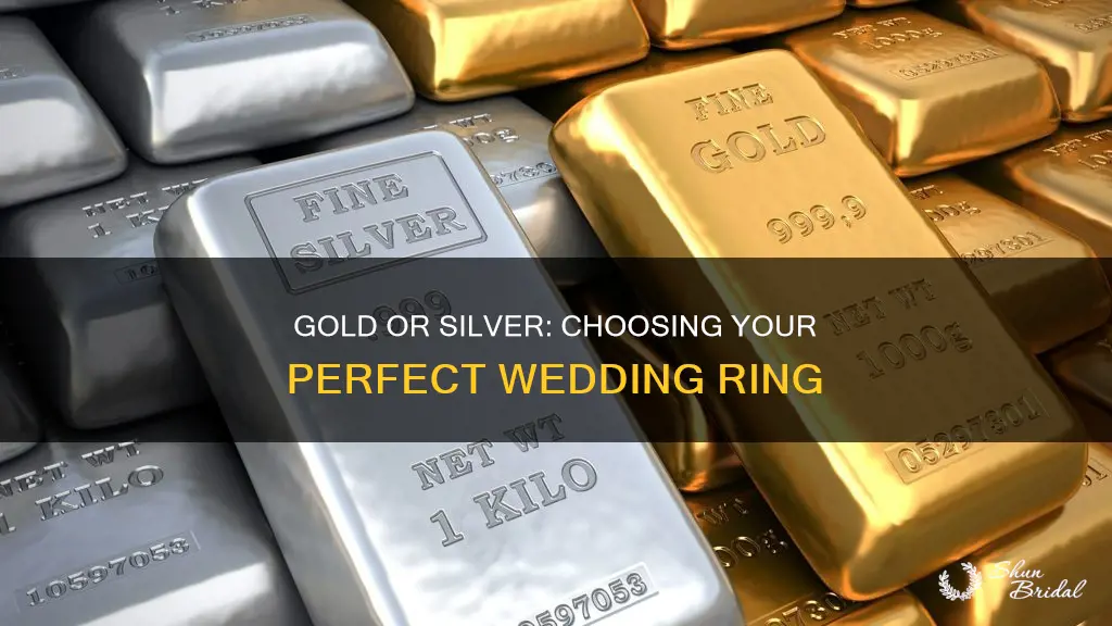 should I get a silver or gold wedding ring