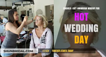 Airbrush Makeup for Hot Wedding Days: Pros, Cons, and Tips