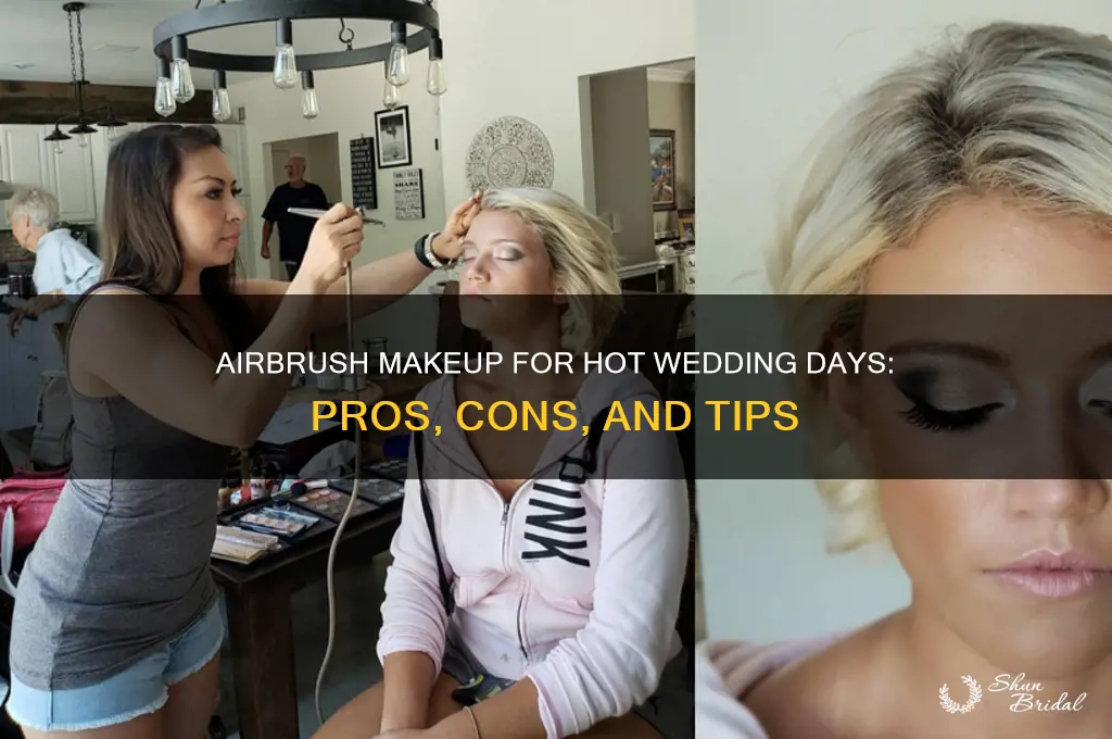 should I get airbruah mkeup for hot wedding day