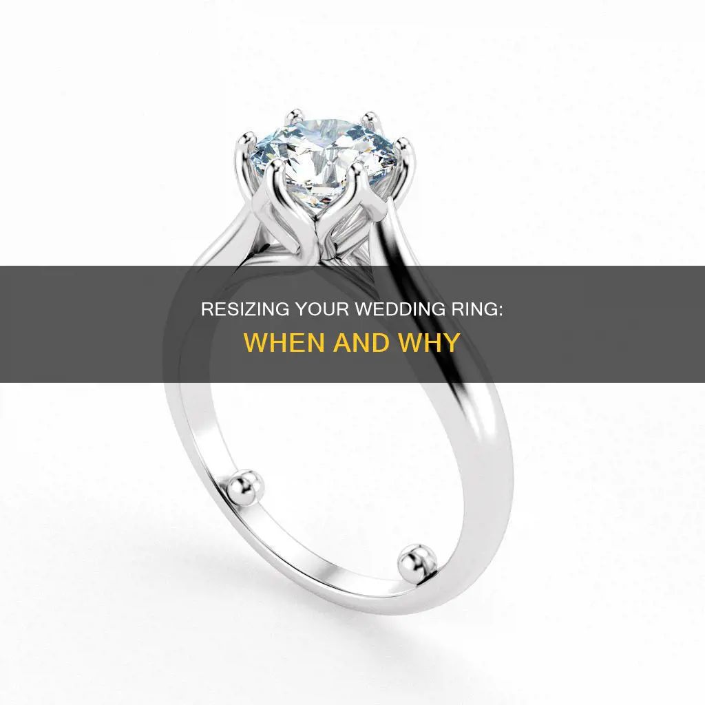 should I get my wedding ring resized