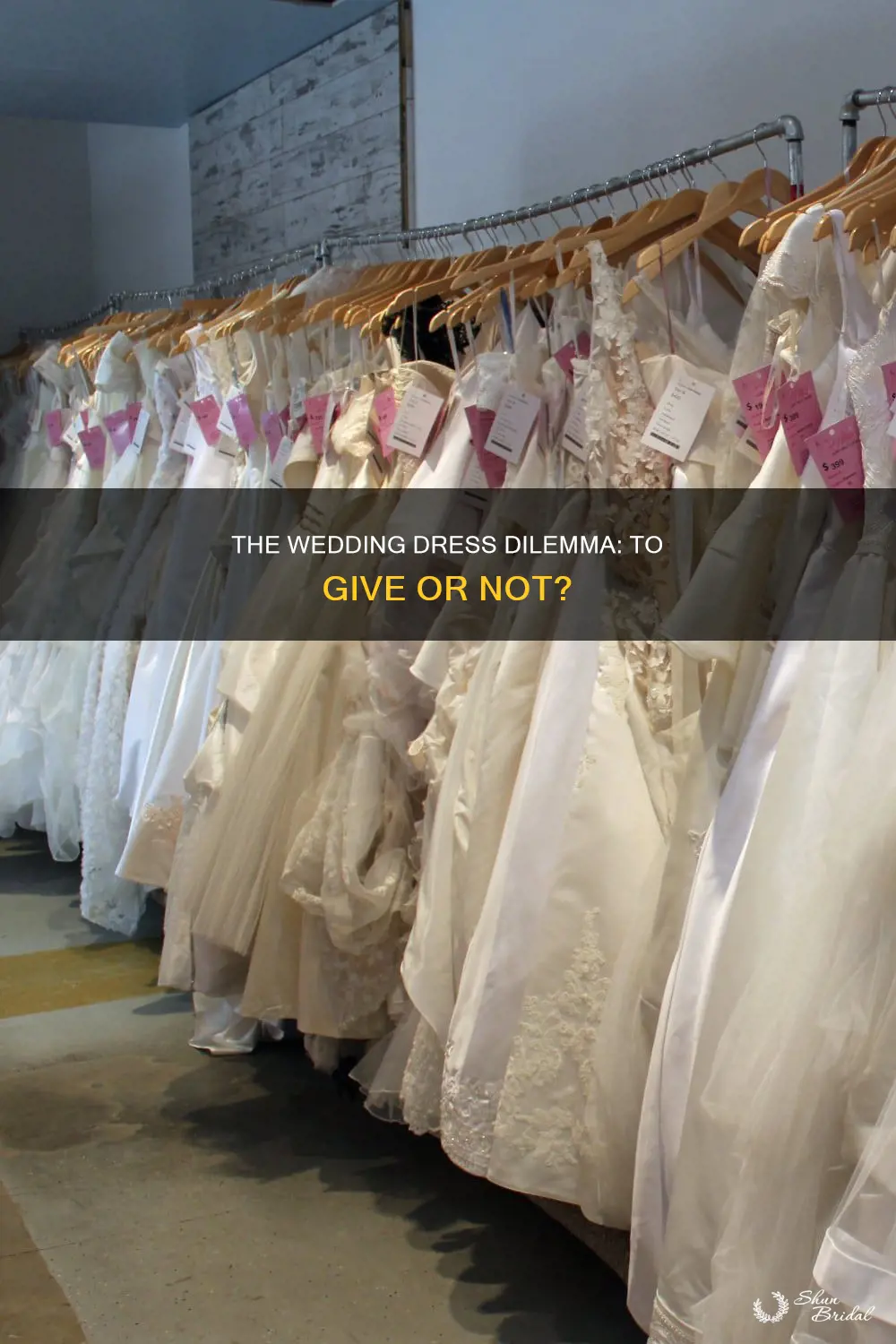should I give away my wedding dress
