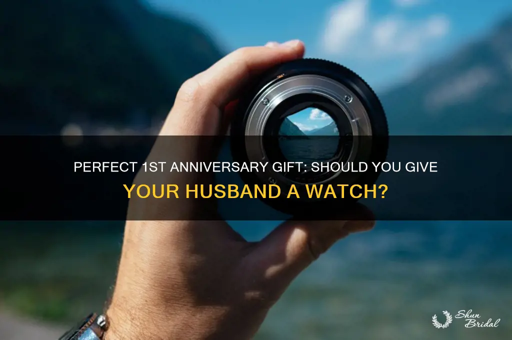 should I give watch to husband on 1st wedding anniversary