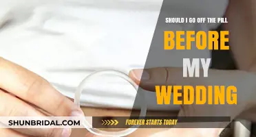 Wedding Prep: Should You Stop Birth Control Before Your Big Day?