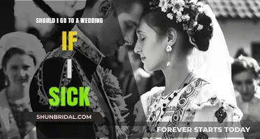Should You Attend a Wedding When Sick? Etiquette and Health Tips