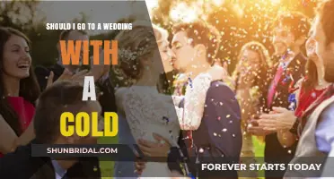 Attending a Wedding with a Cold: Etiquette, Health, and Consideration