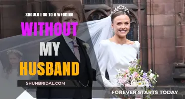 Attending a Wedding Solo: Should You Go Without Your Husband?