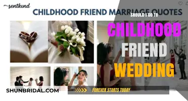 Attending Your Childhood Friend’s Wedding: To Go or Not?