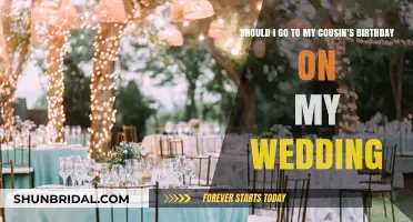 Wedding vs. Cousin's Birthday: Navigating Family Celebrations with Grace