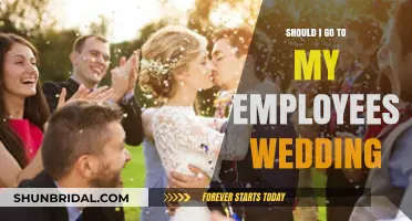 Attending Your Employee's Wedding: Etiquette, Boundaries, and Professionalism Explored