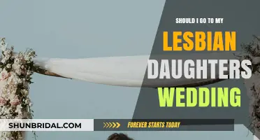 Supporting My Lesbian Daughter: To Attend Her Wedding or Not?