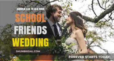 Attending Your Old High School Friend’s Wedding: To Go or Not?