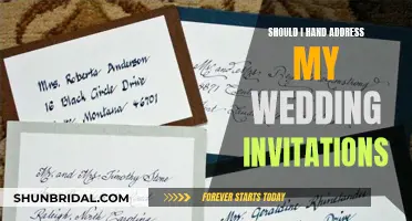 Hand Addressing Wedding Invites: Worth the Effort?