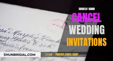 Hand-Canceling Wedding Invites: Is It Worth the Extra Effort?