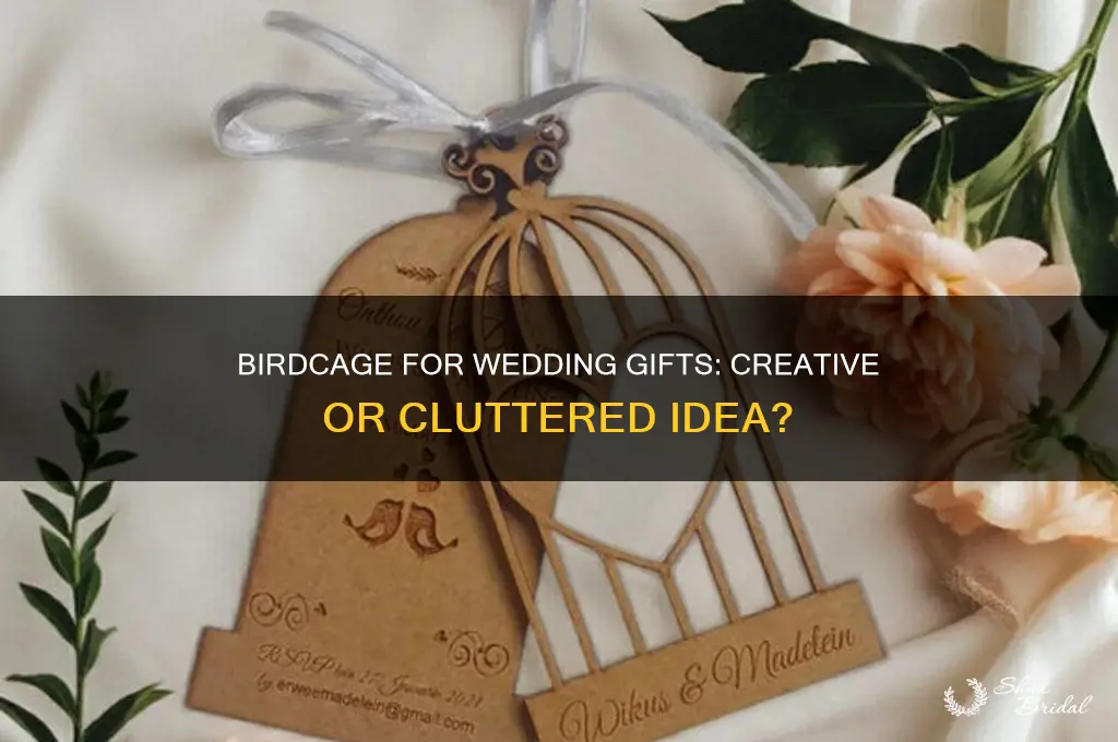 should i have a birdcage to hold wedding gifts