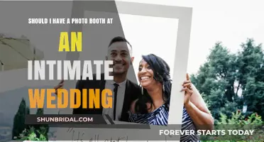 Photo Booths: Enhancing Intimate Weddings