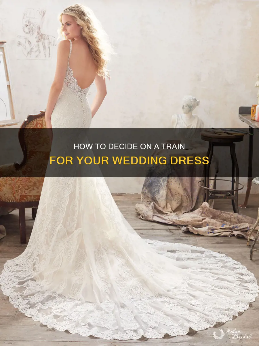 should I have a train on my wedding dress