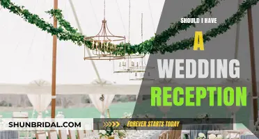 Planning a Wedding Reception: Is It Worth It?