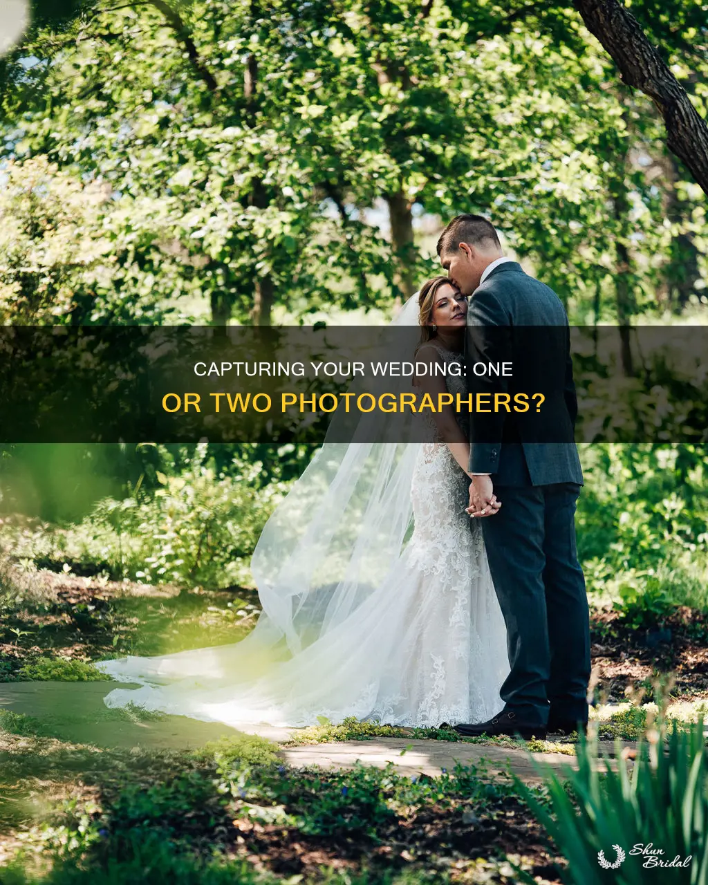 should I have one or two photographers at my wedding
