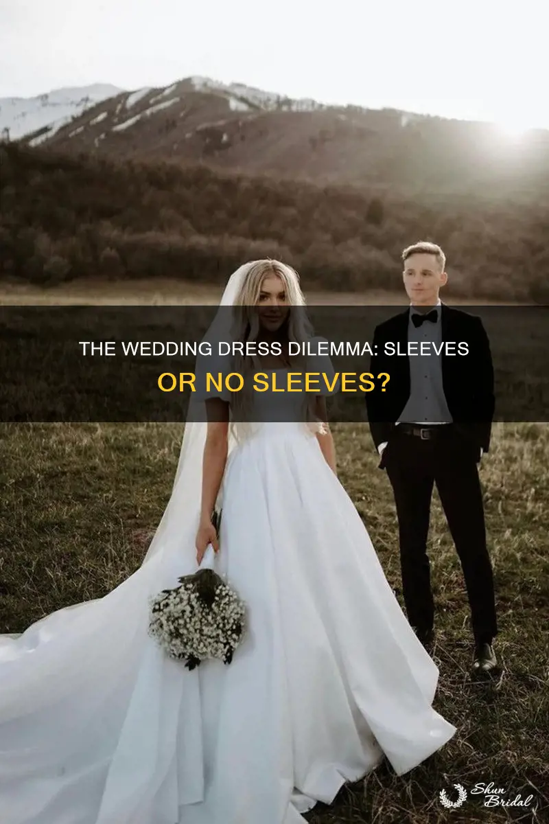 should I have sleeves on my wedding dress