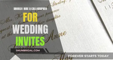 The Art of Wedding Invites: Calligrapher's Touch