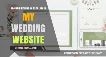 RSVP Links: A Wedding Website Essential?