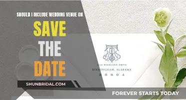 Save-the-Dates: Wedding Venue Details, Necessary?