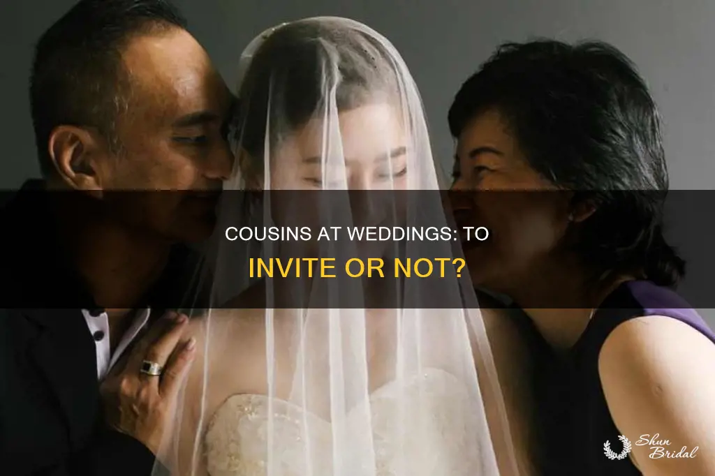 should I invite cousins to my wedding