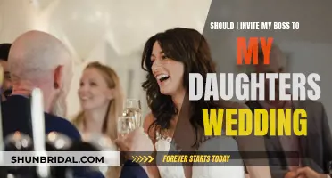 Inviting the Boss: Daughter's Wedding Dilemma