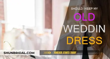 Keep or Toss: Your Old Wedding Dress?