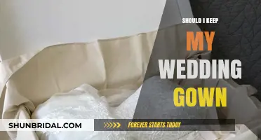 To Keep or Not: The Emotional Decision of Saving Your Wedding Gown
