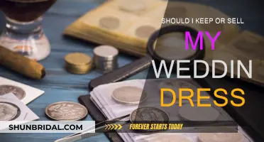Keep or Sell Your Wedding Dress?