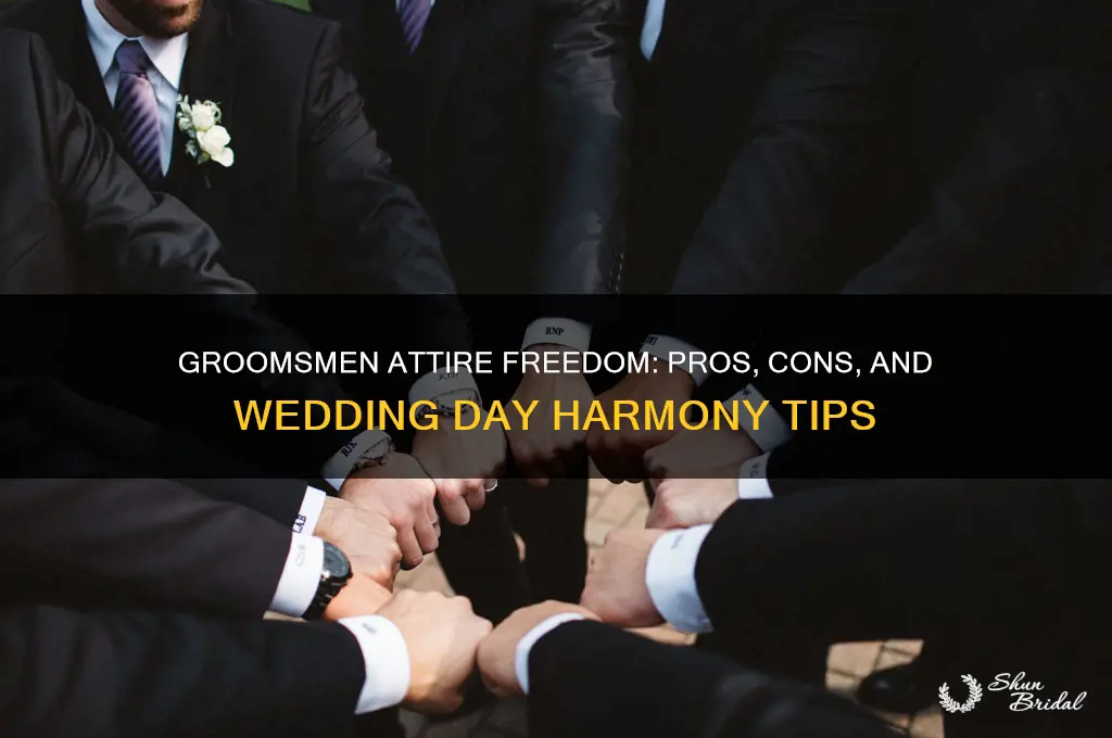 should i let the groomsmen wear what they want