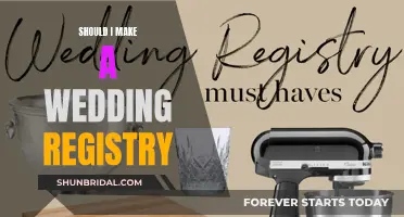 Creating a Wedding Registry: Is It Necessary?